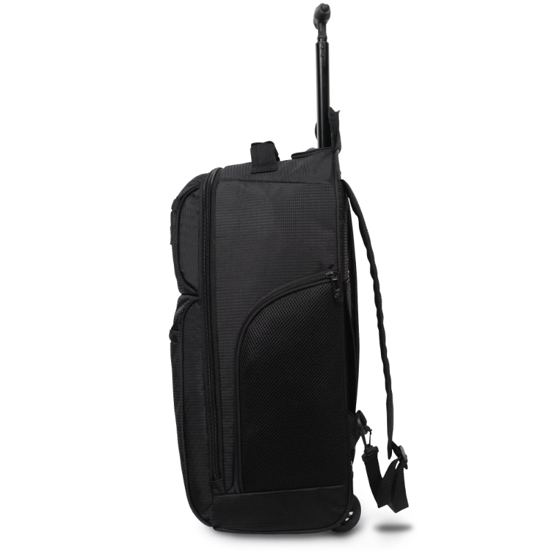 Protege 22" Black Rolling Backpack with Telescopic Handle 101 GALAXY BAGS