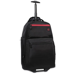 Protege 22" Black Rolling Backpack with Telescopic Handle 101 GALAXY BAGS