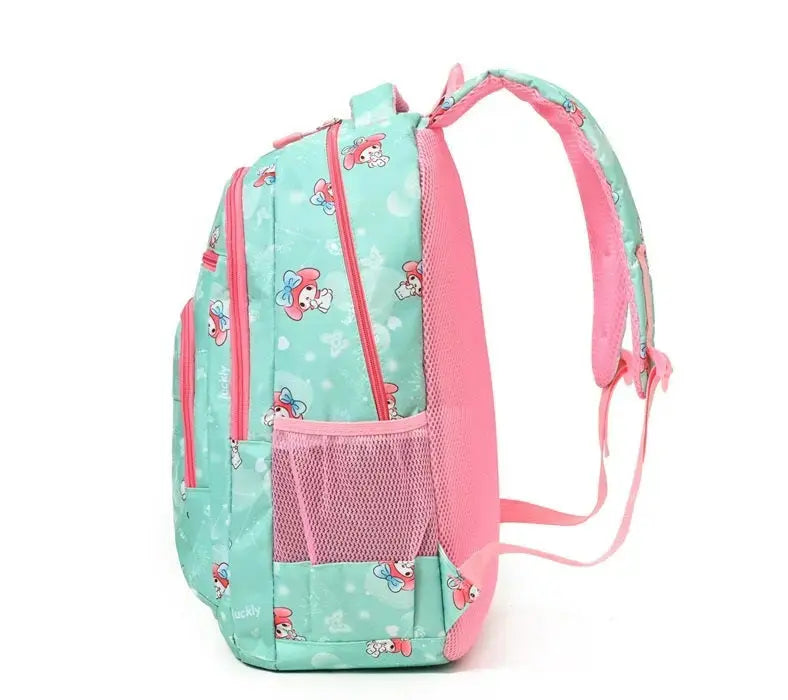 Waterproof Bow Print Student Backpack 1217 GALAXY BAGS