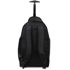 Protege 22" Black Rolling Backpack with Telescopic Handle 101 GALAXY BAGS