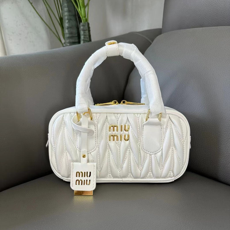 Miu Miu Arcadie quilted nappa leather mini-bag 1111