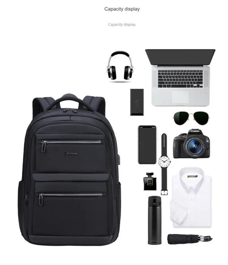 White Traveling school backpack bags Laptop 15.6 inch 9061 GALAXY BAGS