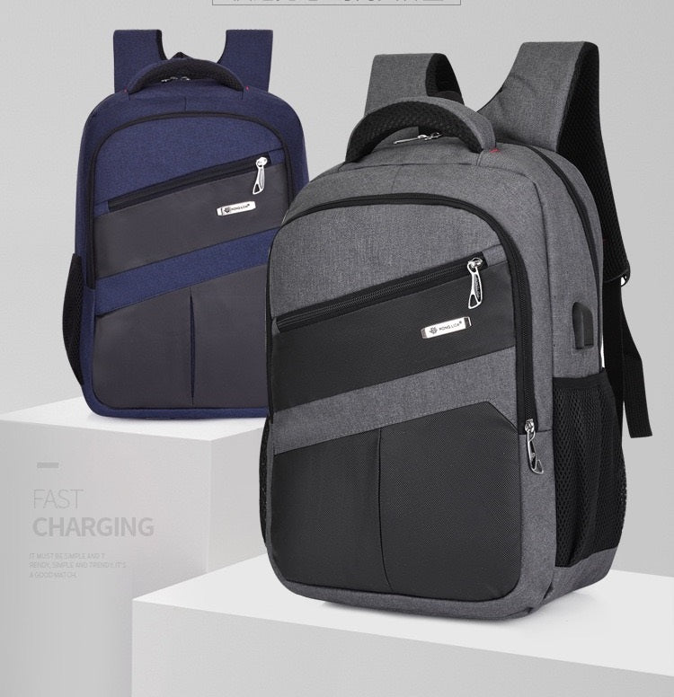 Durable And Stylish Laptop Backpack With USB MJ190 GALAXY BAGS