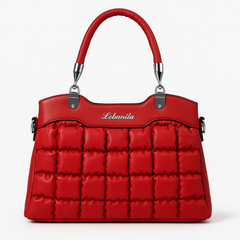 Trendy Bubble Quilted Leather Handbag – Luxury Style on Sale 8853