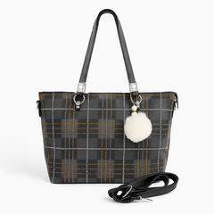 Stylish Check Handbag for Women Daily & Party Use – Luxury Style on Sale  F2036