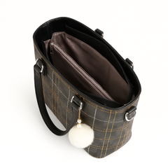 Stylish Check Handbag for Women Daily & Party Use – Luxury Style on Sale  F2036