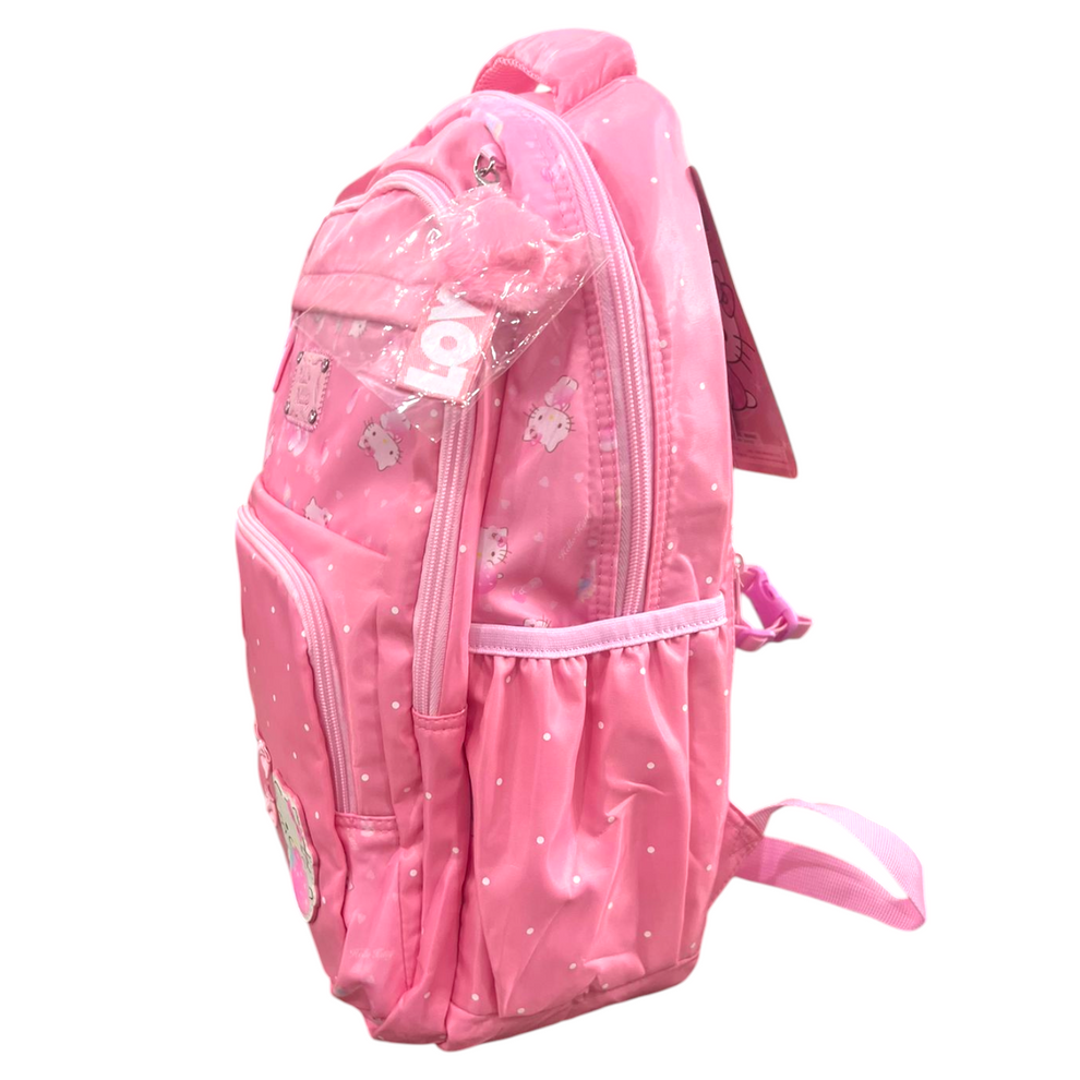 Hello Kitty Pink Backpack for Girls – Cute School Bag | Days Full of Love Edition | HD0008 ( Best For Playgroup to 3rd Class)