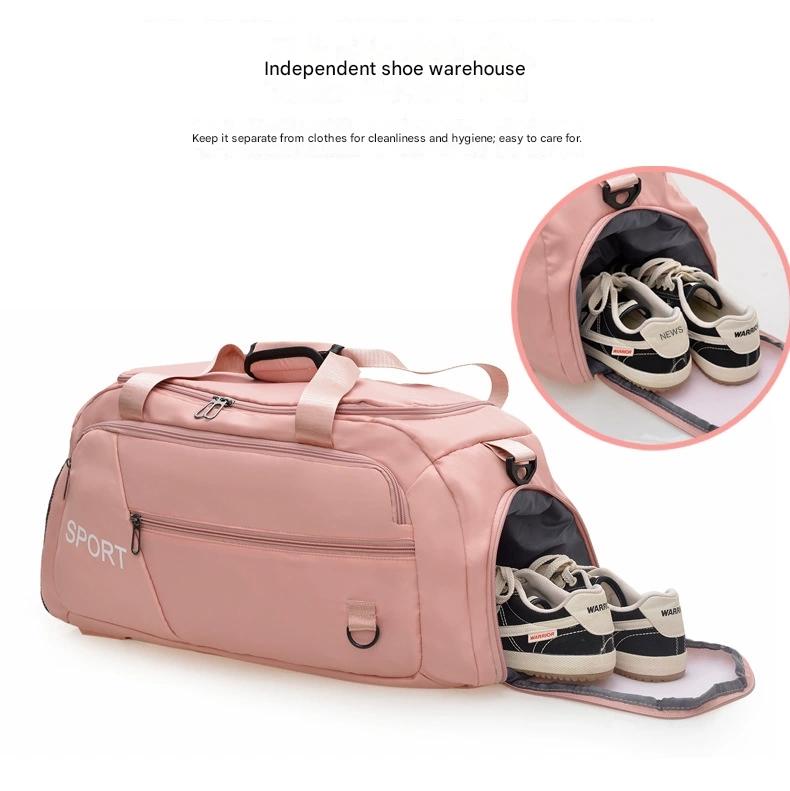 Travel Bag, Ultra-Large Capacity, Lightweight Storage Bag, Dry and Wet Separation, Portable Travel Sports Bag for Men and Women ZK416