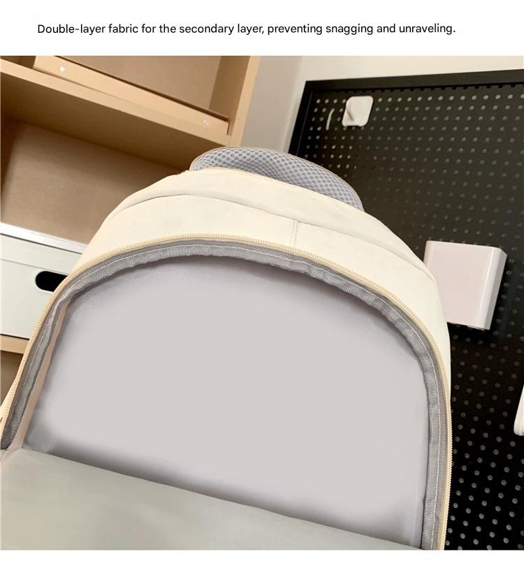 Elementary School, Junior High School, High School, and University, Large-Capacity Backpacks, Simple Backpacks for Women ZK409