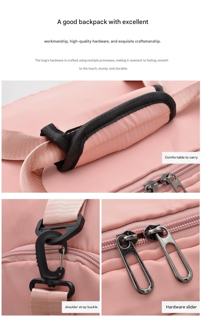 Travel Bag, Ultra-Large Capacity, Lightweight Storage Bag, Dry and Wet Separation, Portable Travel Sports Bag for Men and Women ZK416