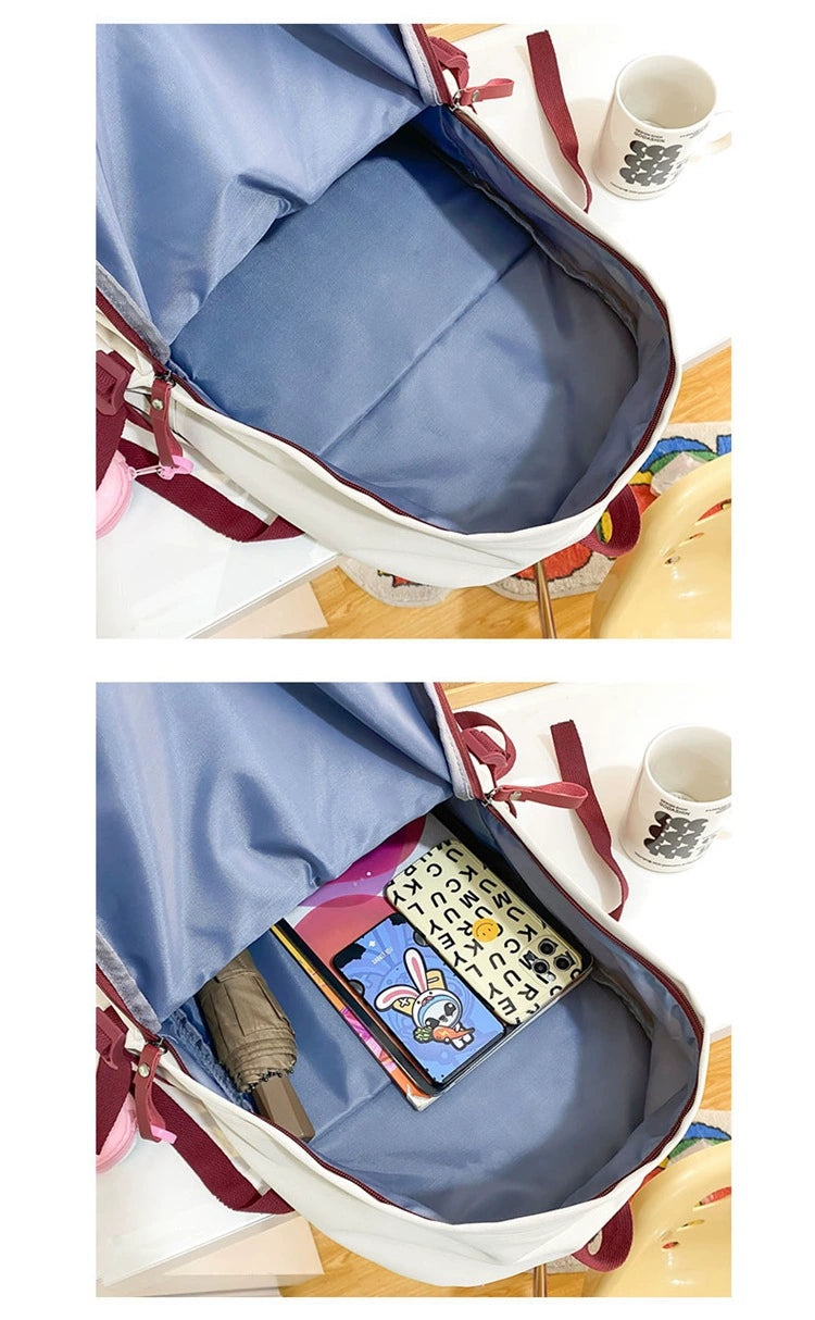New Fashionable Backpack for Junior High School Students, College Students, Girls ZK411