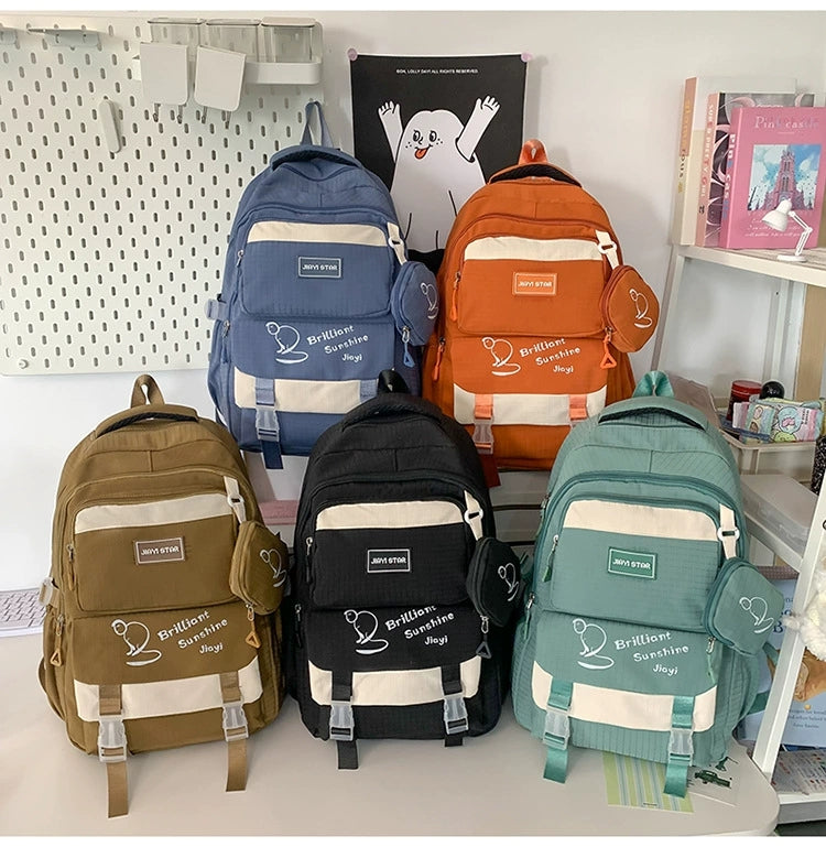New Style Middle School Student Schoolbag for Reducing the Weight ZK421