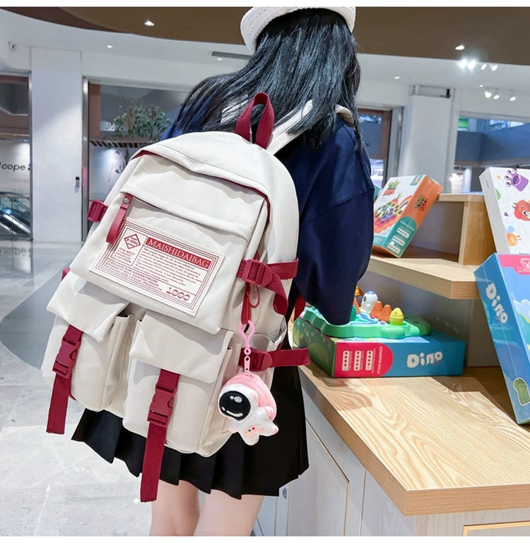 New Fashionable Backpack for Junior High School Students, College Students, Girls ZK411