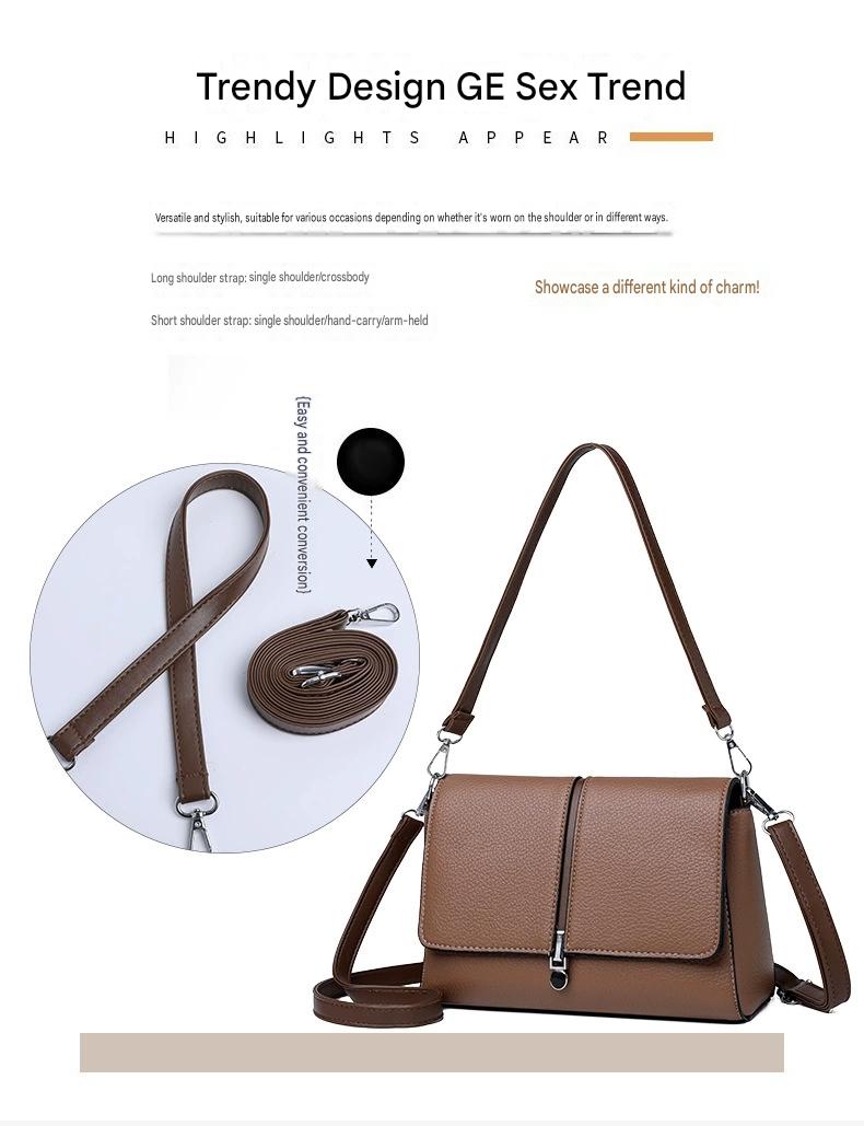 Women's Shoulder Bag, Niche Design, High-Quality Texture, Elegant Crossbody Bag 851-8921