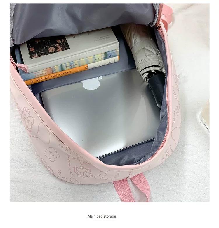 Schoolbag Japanese Large Capacity High School Student College Student Backpack ZK410