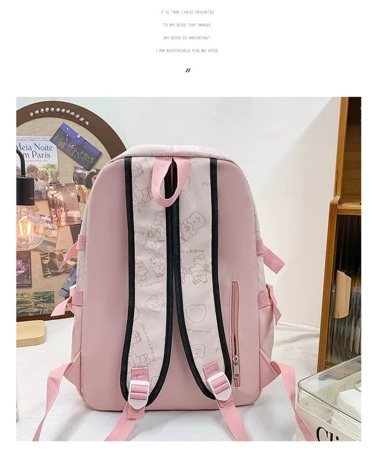 Schoolbag Japanese Large Capacity High School Student College Student Backpack ZK410