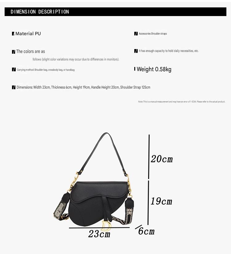 Dior Flap Crossbody Bag With Box 78803