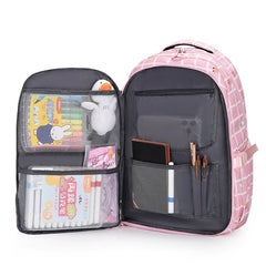 Women's Lightweight Backpack Large Capacity Simple Casual Travel Backpack Cute Printed ZK432