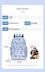 Primary and secondary school students to reduce the burden of ridge protection backpack girls ZK428