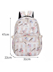 Labubu Children's Backpack New Large Capacity Light Refrigerator Door Boys And Girls Backpack Elementary School Schoolbag ZK431