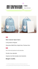 Kids School Backpack with Multiple Compartments ZK401
