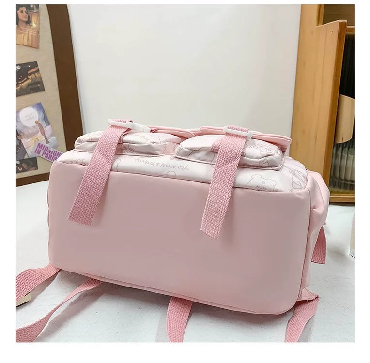 Schoolbag Japanese Large Capacity High School Student College Student Backpack ZK410