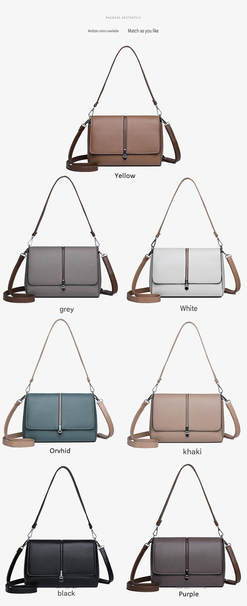 Women's Shoulder Bag, Niche Design, High-Quality Texture, Elegant Crossbody Bag 851-8921