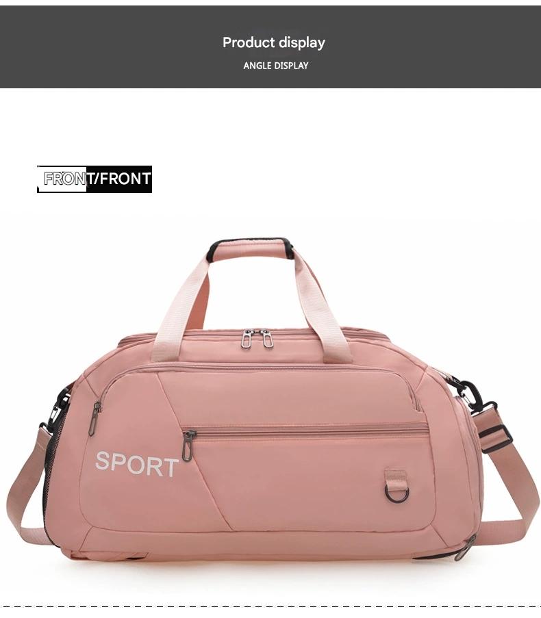 Travel Bag, Ultra-Large Capacity, Lightweight Storage Bag, Dry and Wet Separation, Portable Travel Sports Bag for Men and Women ZK416