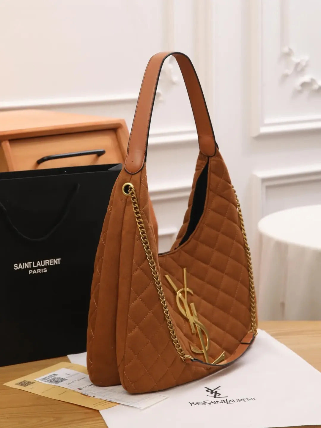 YSL Saint Laurent Icare Maxi for Shopping, Beach, and Everyday Fashion 2206