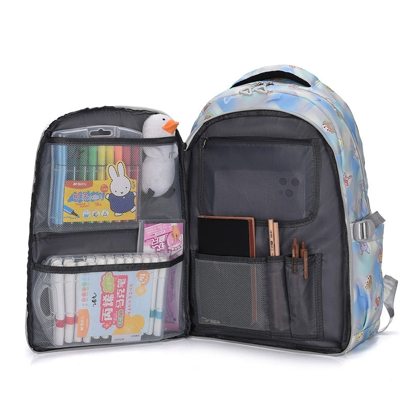 Schoolbag for primary and secondary school students women's high-value multi-functional backpack ZK429
