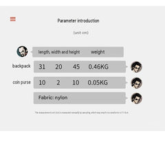 New Korean Style Women's Backpack All-match Two-piece Set Primary School Students' Fashionable Large Capacity ZK426