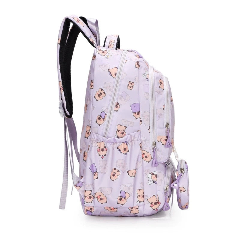 Junior High School Student Schoolbag Extra Large Capacity Backpack, Lightweight Backpack ZK424