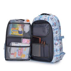 Primary and secondary school students to reduce the burden of ridge protection backpack girls ZK428