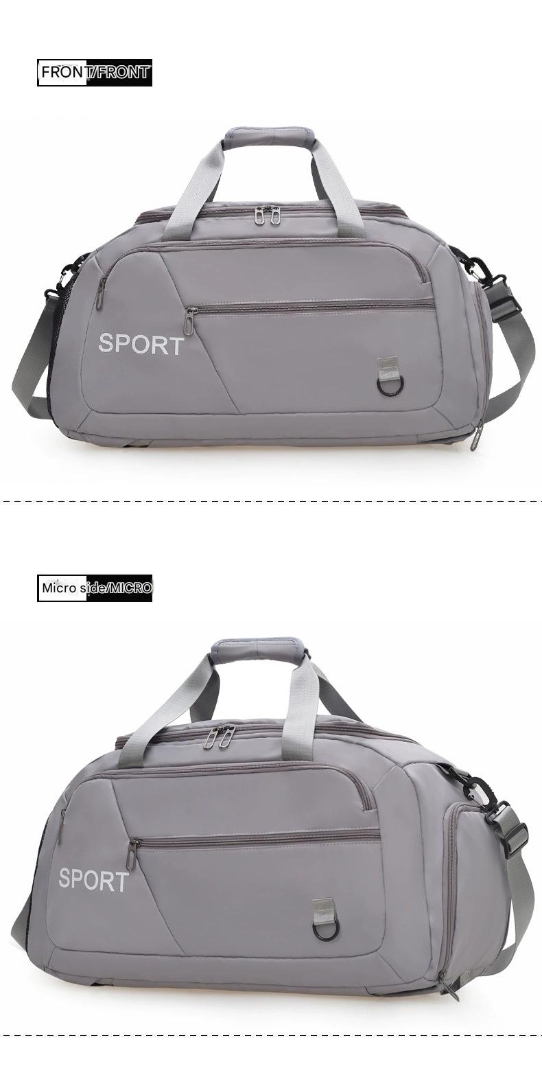 Travel Bag, Ultra-Large Capacity, Lightweight Storage Bag, Dry and Wet Separation, Portable Travel Sports Bag for Men and Women ZK416