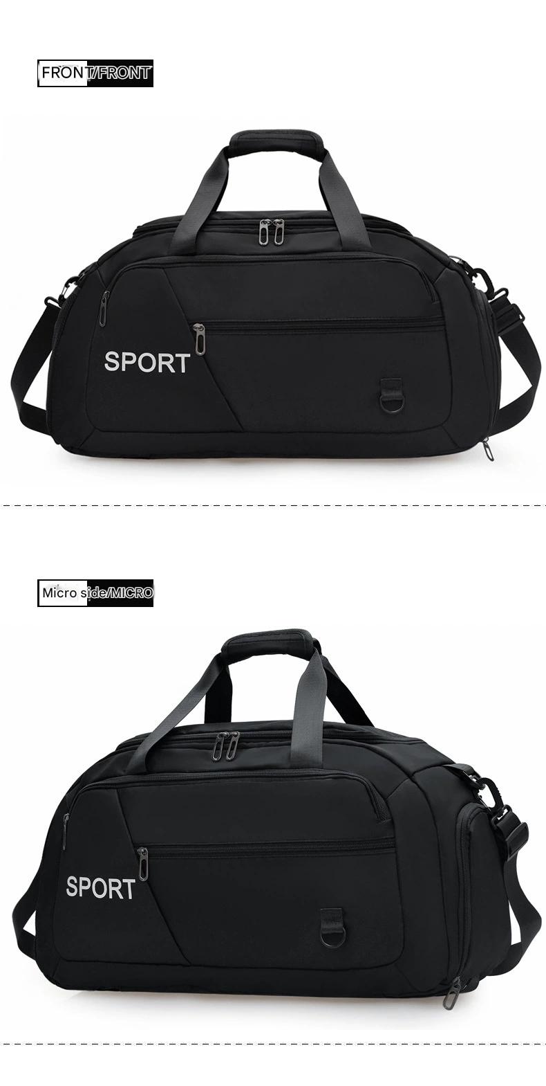 Travel Bag, Ultra-Large Capacity, Lightweight Storage Bag, Dry and Wet Separation, Portable Travel Sports Bag for Men and Women ZK416