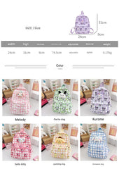 New Children's Bag Cartoon Oxford Cloth Shoulder Bag Fashion Doll Baby Bag For Nursery, Kg And One Class ZK418