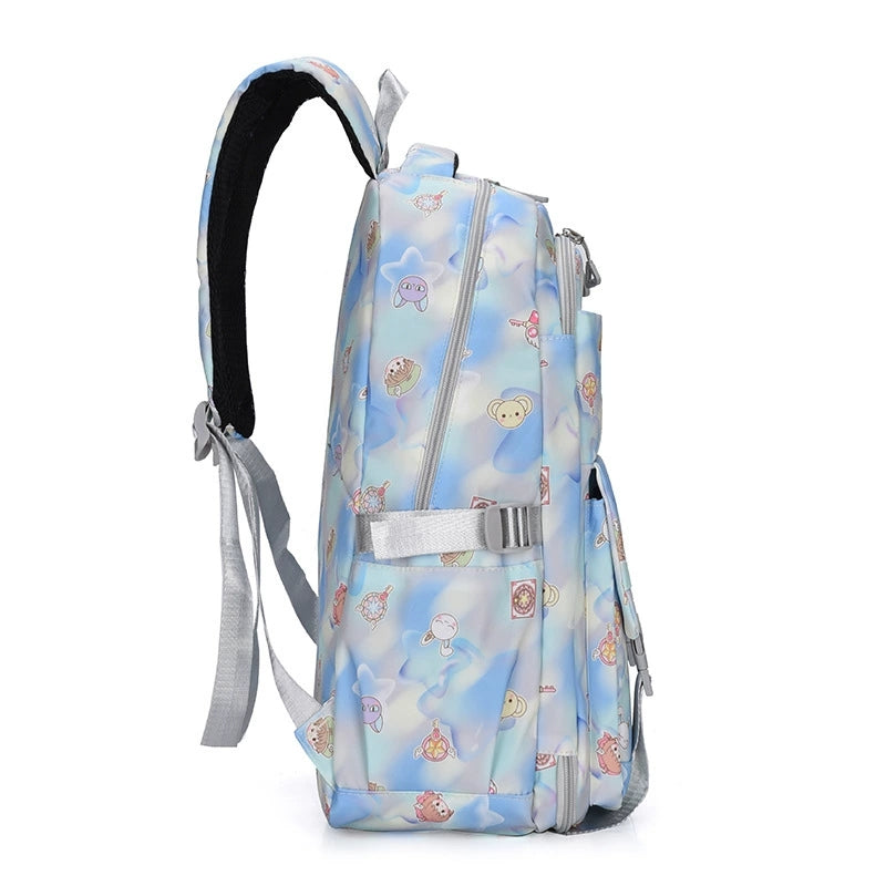 Schoolbag for primary and secondary school students women's high-value multi-functional backpack ZK429