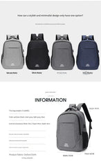 Elegant Casual Backpack – Practical & Trendy for All Occasions ZK407
