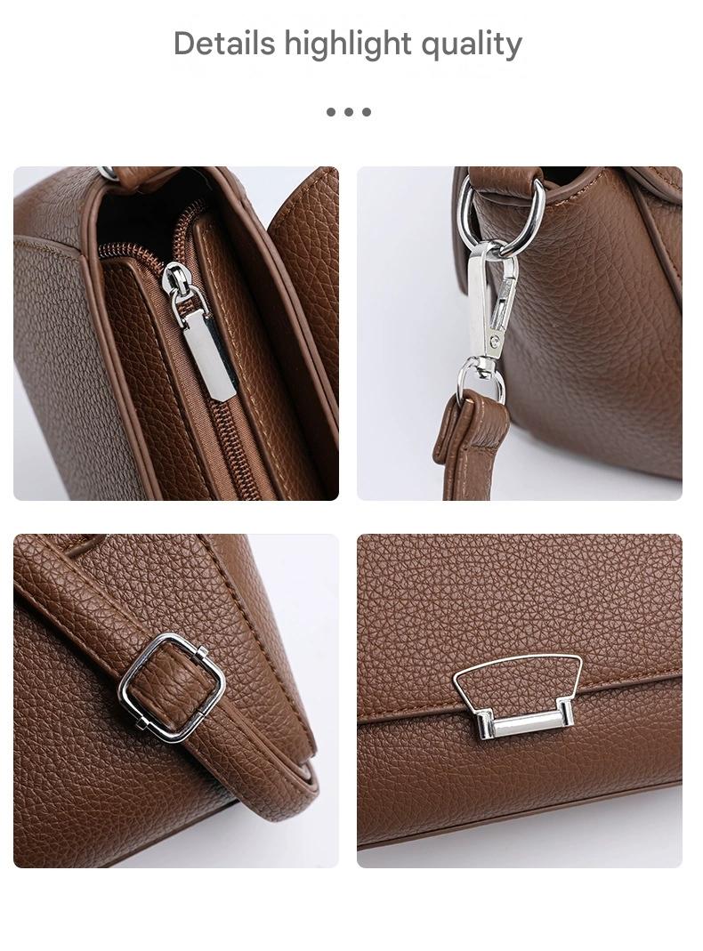 Fashionable, Light Luxury, Minimalist, Trendy One-Shoulder Crossbody Handbag JY8925