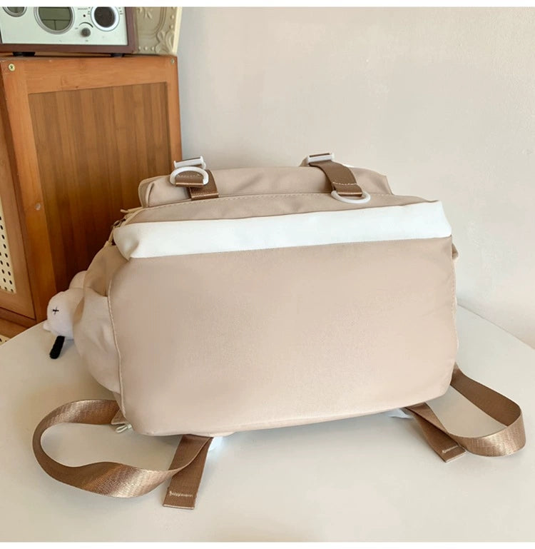 Elementary School, Junior High School, High School, and University, Large-Capacity Backpacks, Simple Backpacks for Women ZK409