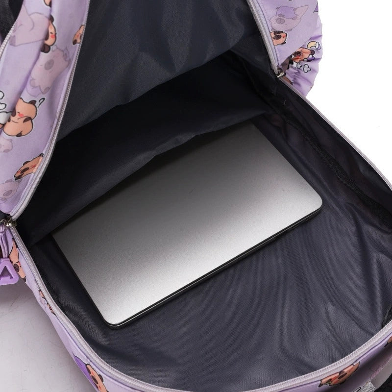 Junior High School Student Schoolbag Extra Large Capacity Backpack, Lightweight Backpack ZK424