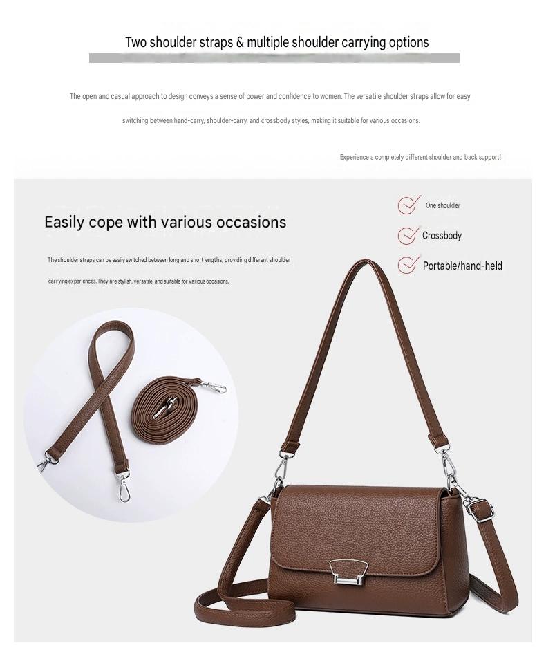 Fashionable, Light Luxury, Minimalist, Trendy One-Shoulder Crossbody Handbag JY8925