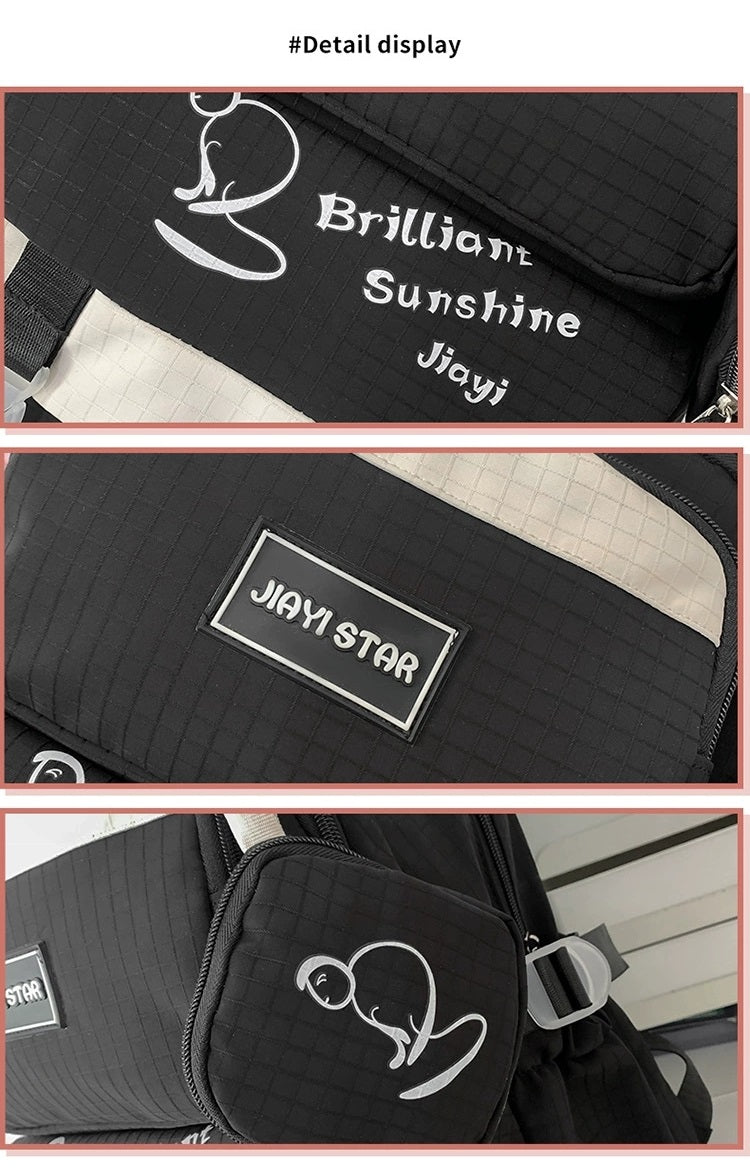 New Style Middle School Student Schoolbag for Reducing the Weight ZK421
