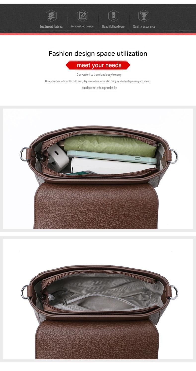 Fashionable, Light Luxury, Minimalist, Trendy One-Shoulder Crossbody Handbag JY8925