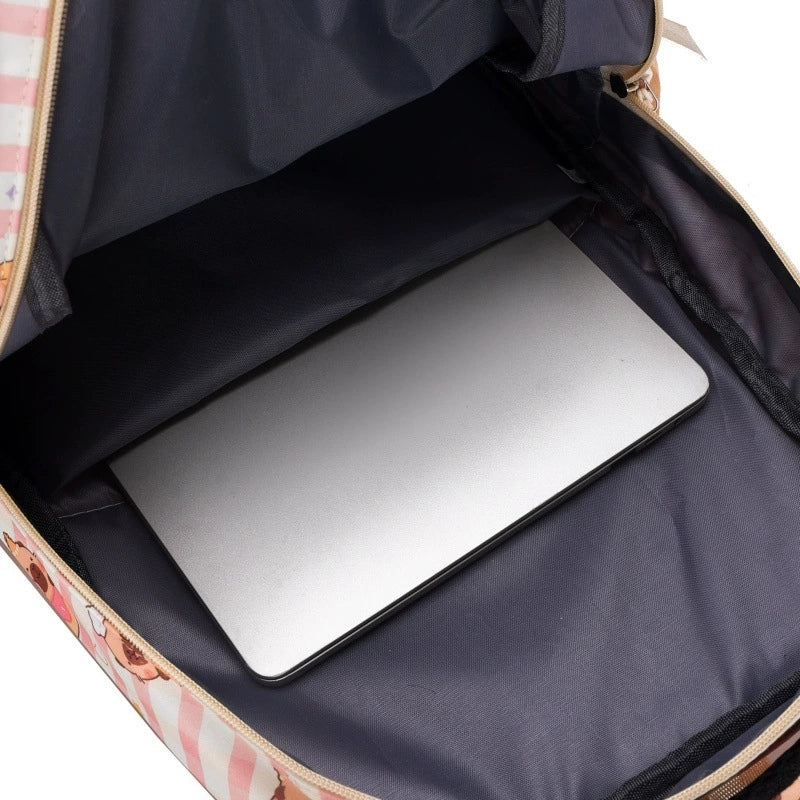 Junior High School Bag Student Backpack Large Capacity Japanese Style Casual Backpack ZK425