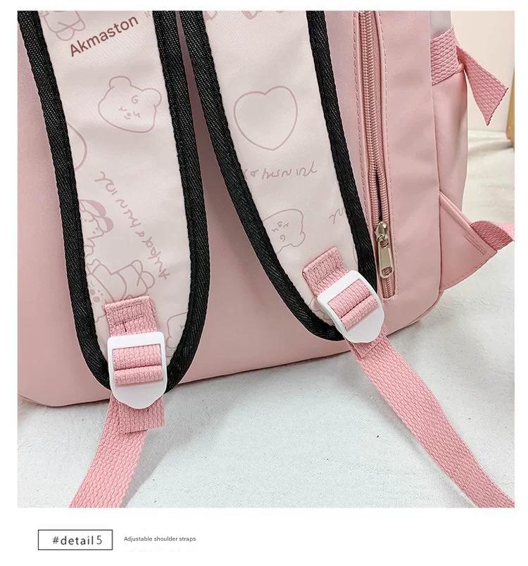 Schoolbag Japanese Large Capacity High School Student College Student Backpack ZK410