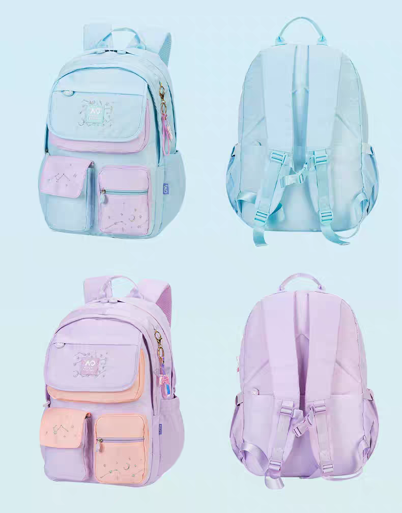 Pastel Dream Backpack – Cute School Bag for Girls with Stylish Design | HD0022