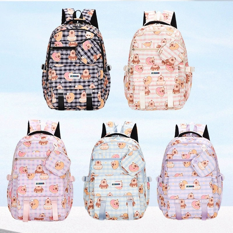 Junior High School Bag Student Backpack Large Capacity Japanese Style Casual Backpack ZK425
