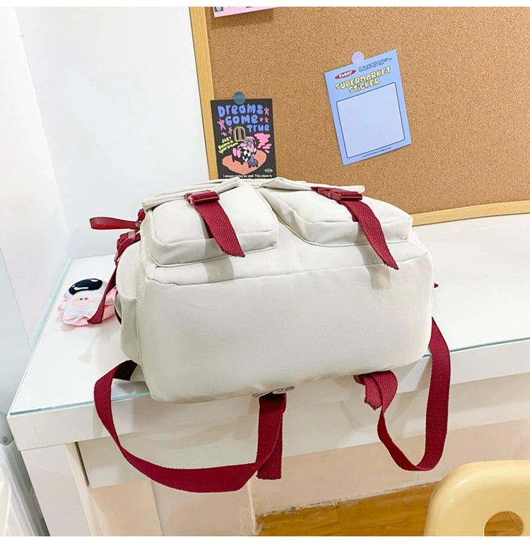 New Fashionable Backpack for Junior High School Students, College Students, Girls ZK411