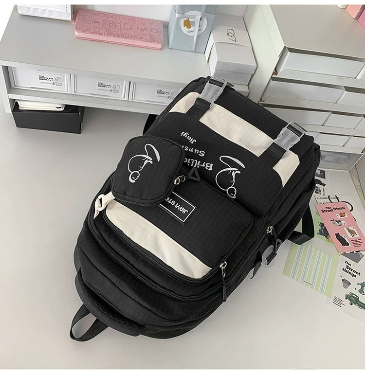 New Style Middle School Student Schoolbag for Reducing the Weight ZK421